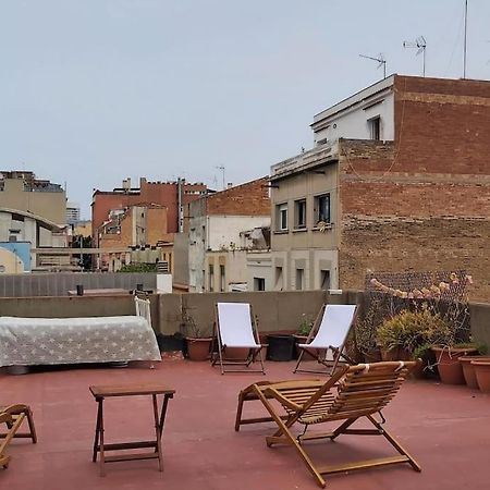 Small Room In Sants With Huge Terrace Barcelona Ngoại thất bức ảnh